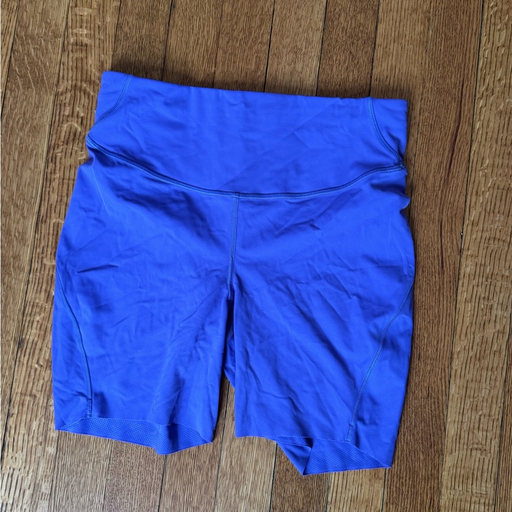 Women's Blue Athletic Shorts